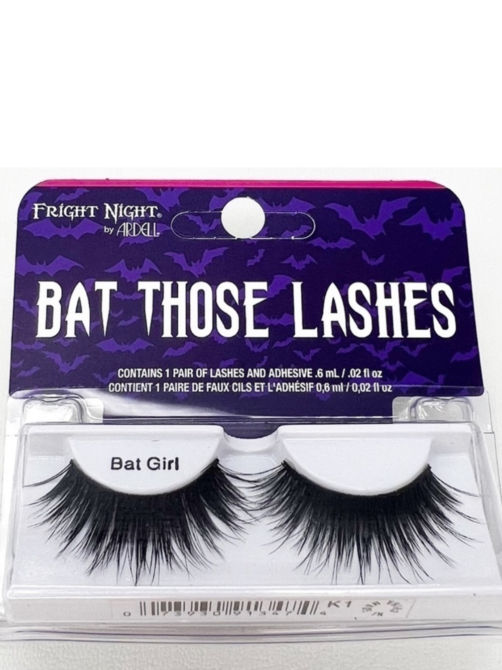 Ardell Lashes Fright Night “Bat Those Lashes” Bat Girl Halloween Eye Falsies